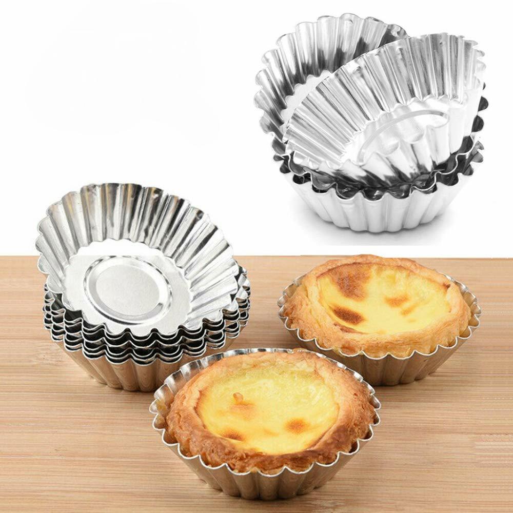 Disposable tin foil egg tart cup pudding cup